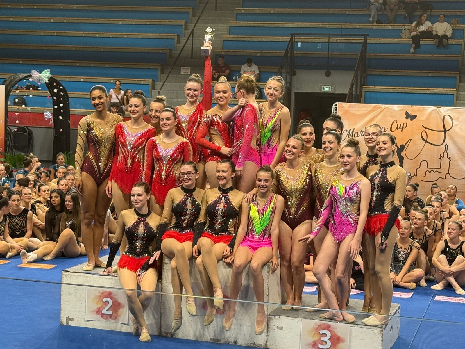 Les gymnastes du Club GRS Revel